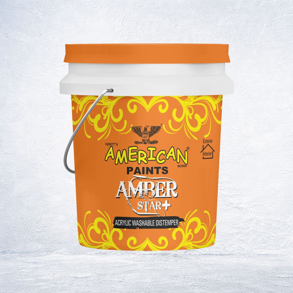 American Paints Amber Star+ Acrylic Washable Distemper